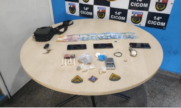 Feirante é preso com drogas e celulares roubados no São José