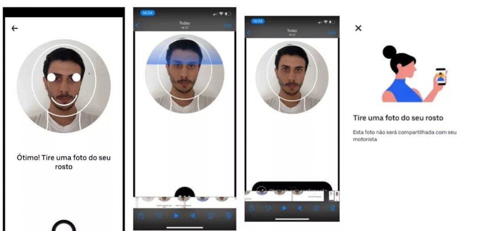 Uber exigirá selfie de passageiro que pagar corrida em dinheiro; Entenda 