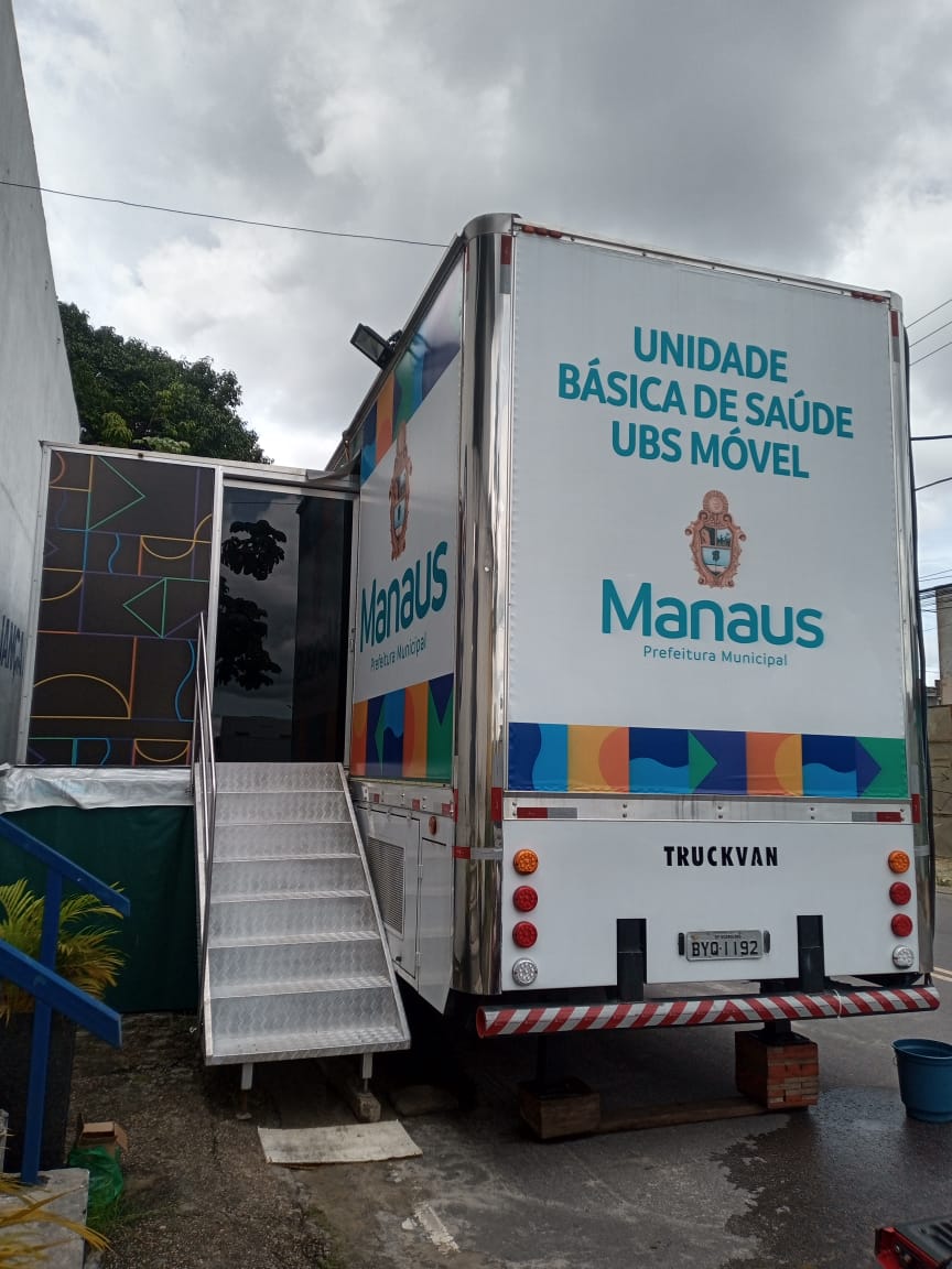 Covid-19: UBSs Móveis passam a atender em novas localidades em Manaus 