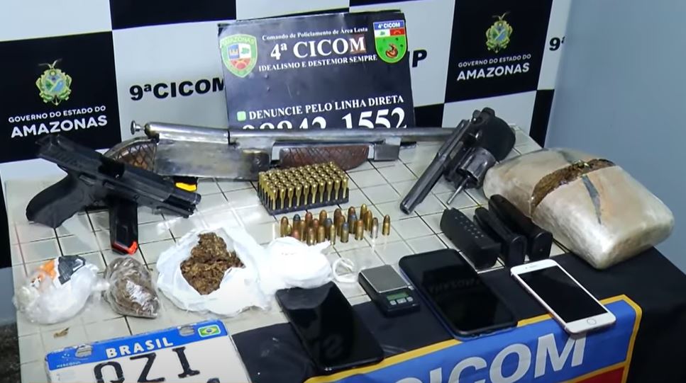 'Jabá' é preso no Zumbi com drogas e arma que pertence à Polícia Civil 