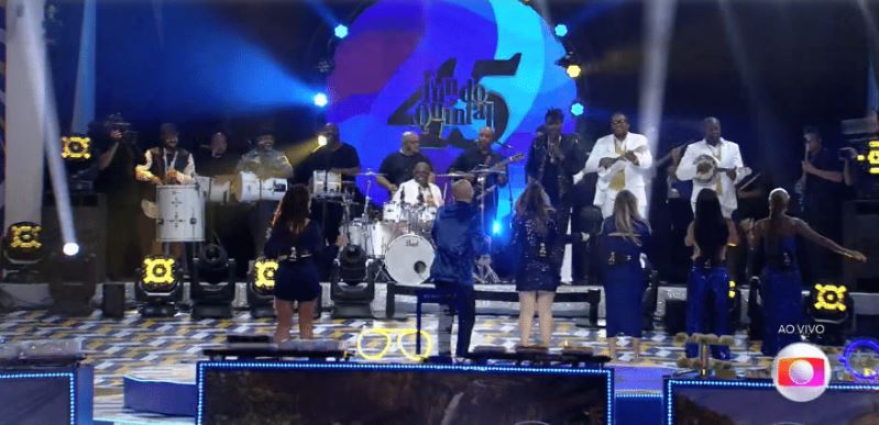 Top 7 do BBB 23 ganha show do Fundo de Quintal e Pixote