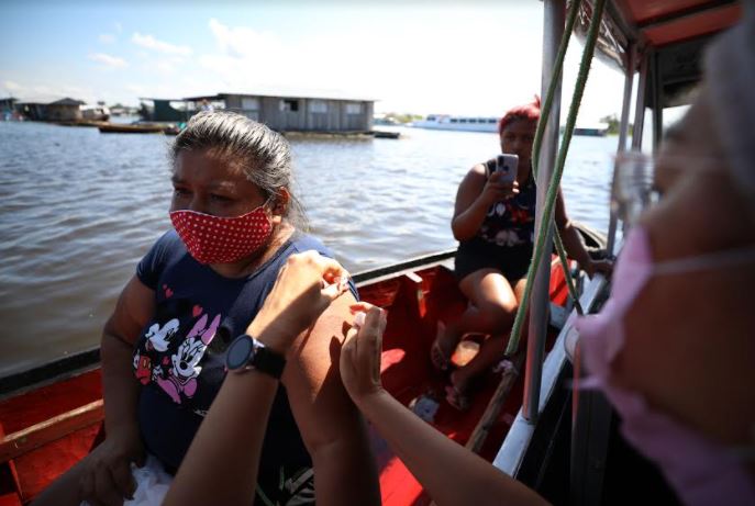 15 mil pessoas foram vacinadas contra a Covid em municípios do Amazonas
