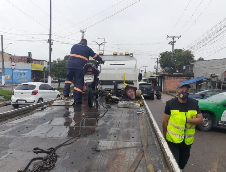 "Operação Cavalo de Aço" fiscaliza motocicletas nesta terça-feira em Manaus