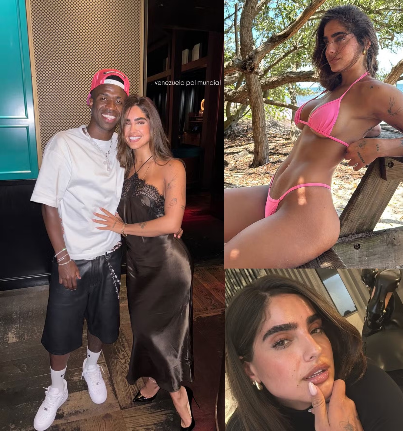 Vini Jr. surge coladinho com modelo em meio a boatos de affair; veja fotos 