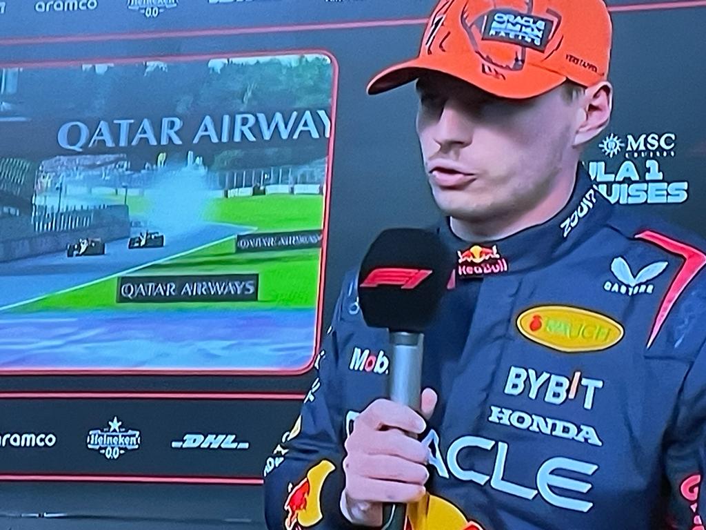 Após temporal, Verstappen leva susto e vence corrida sprint na Bélgica