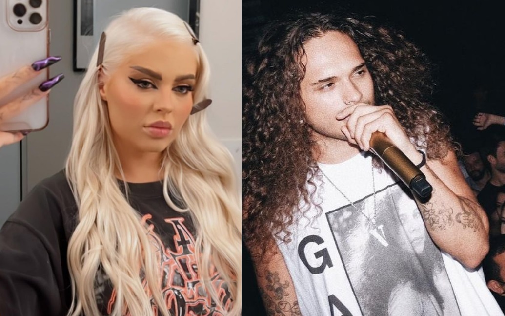 Luísa Sonza é clicada em show de Vitão e tenta sair sem ser vista