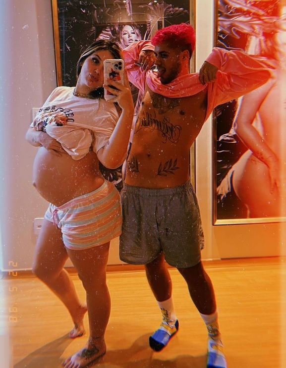 Virgínia mostra barrigão aos 9 meses prestes a dar à luz