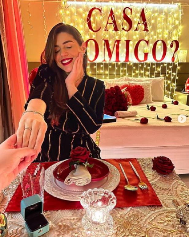 Vivian Amorim é pedida em casamento por Leo Hirschmann; veja fotos 