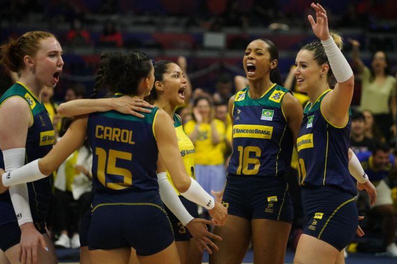 Brasil perde para EUA na final da 2ª etapa da Liga das Nações de vôlei