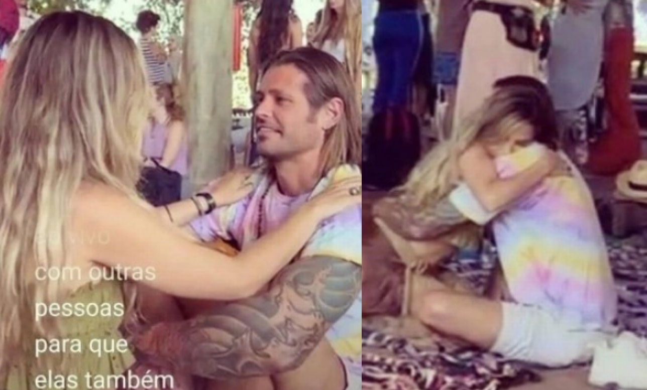 Vídeo mostra Wanessa e Dado emocionados olhando nos olhos durante retiro