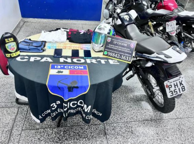 Dupla é presa após assaltar posto de combustíveis na Ponta Negra