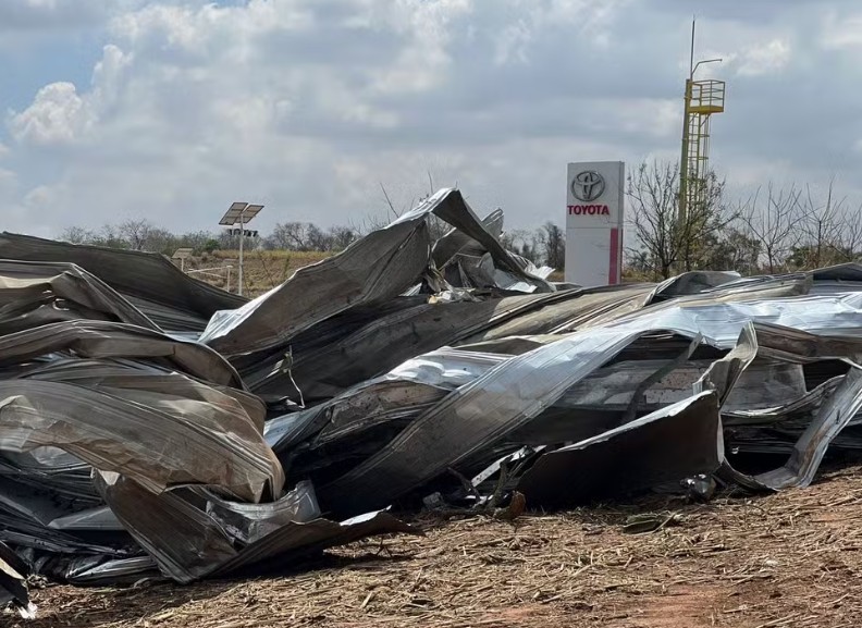 Toyota suspende produção no país após chuva destruir fábrica em SP