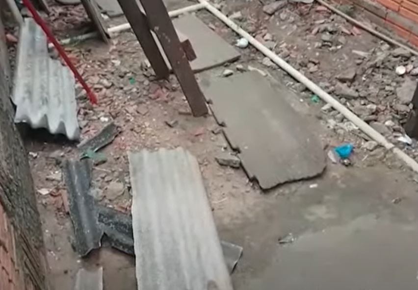 Redemoinho destelha casas e deixa duas mulheres feridas no Amazonas