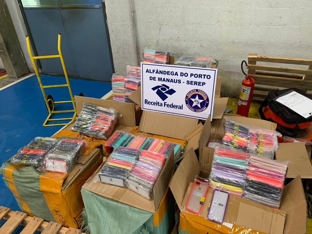 Receita Federal apreende R$ 6 milhões em produtos irregulares em Manaus