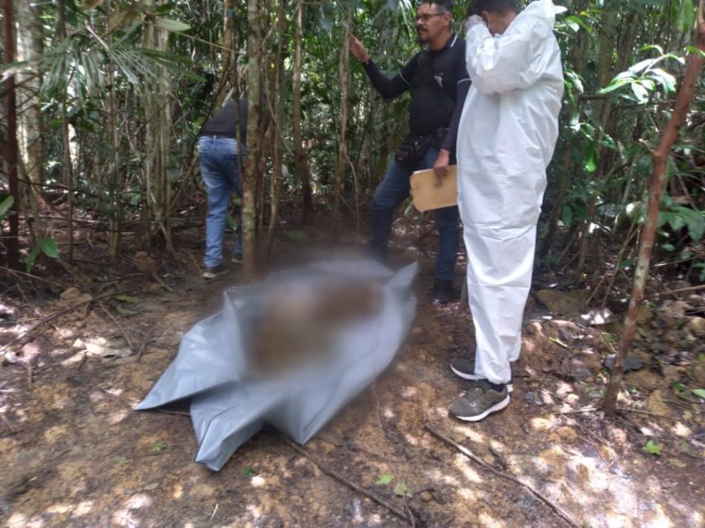 Restos mortais  de duas pessoas são encontrados em mata no Amazonas