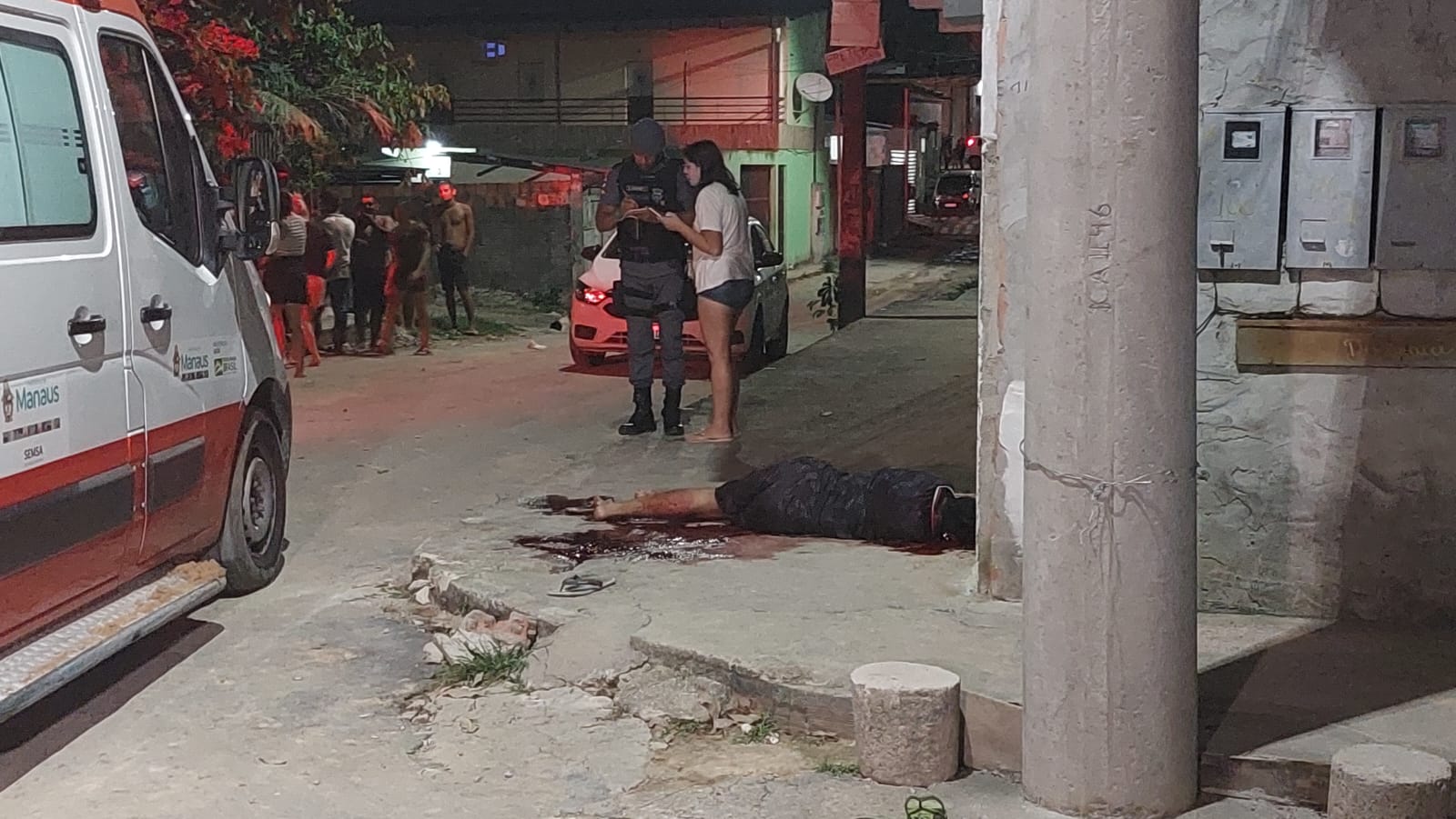 Jovem é executado na frente da esposa ao voltar da casa de amigo em Manaus
