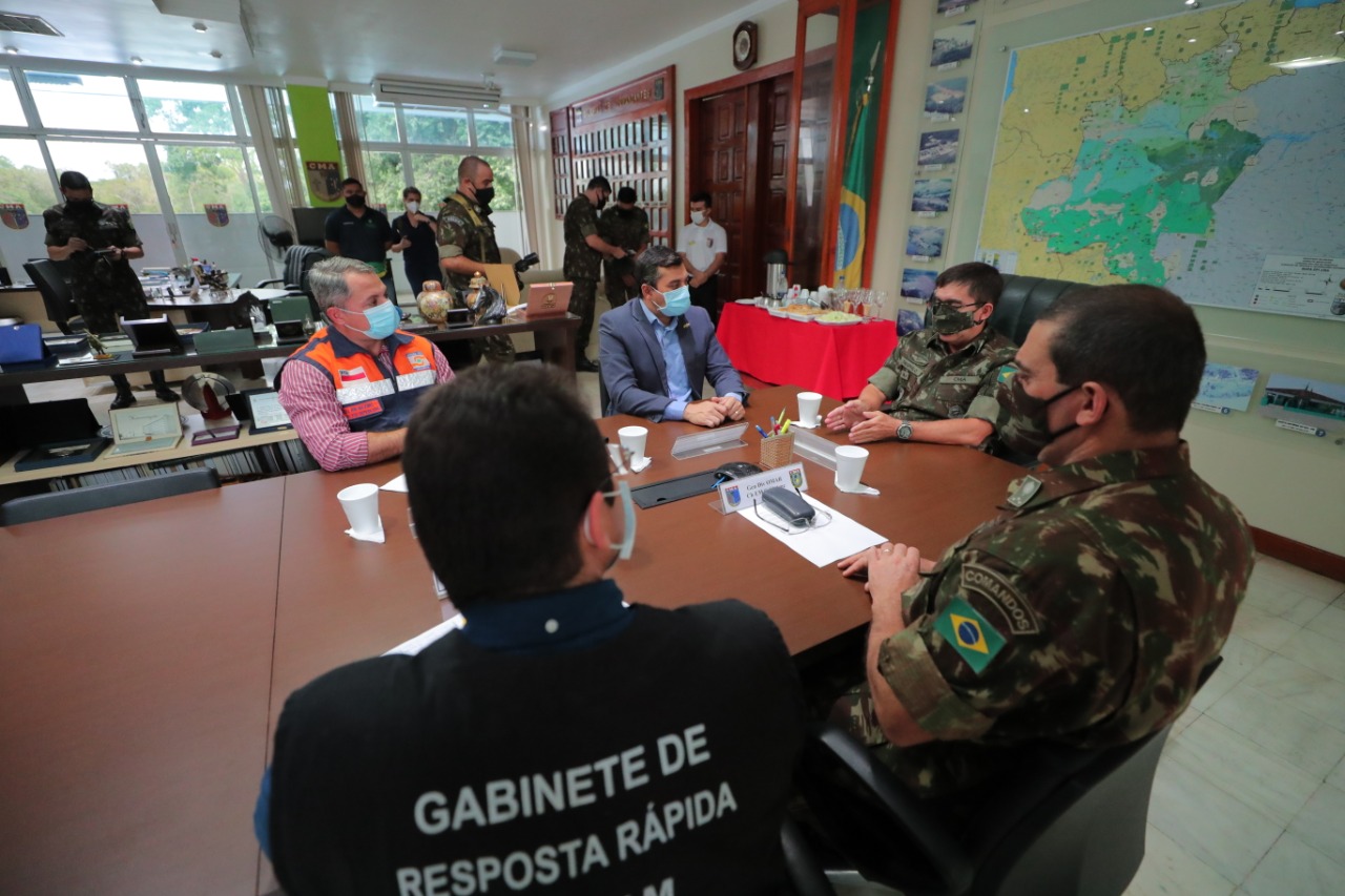 Reunião no CMA alinha aceleração da vacina contra covid-19 no Amazonas