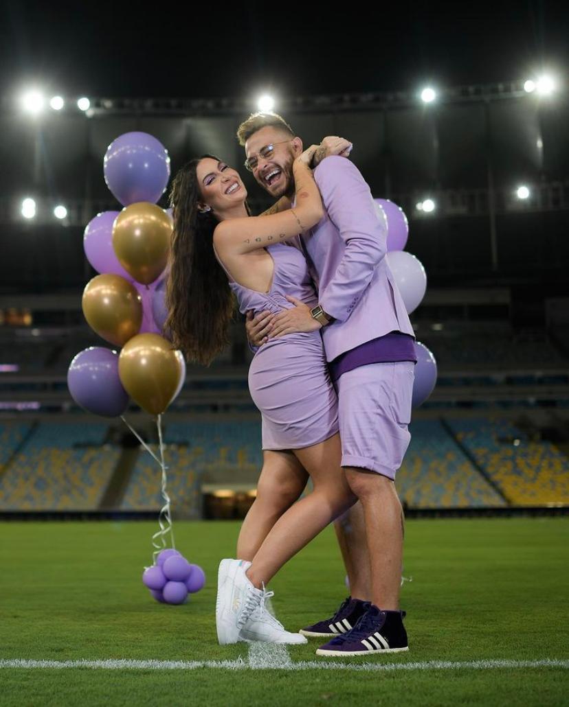 Boca Rosa e Fred revelam sexo e nome do primeiro filho