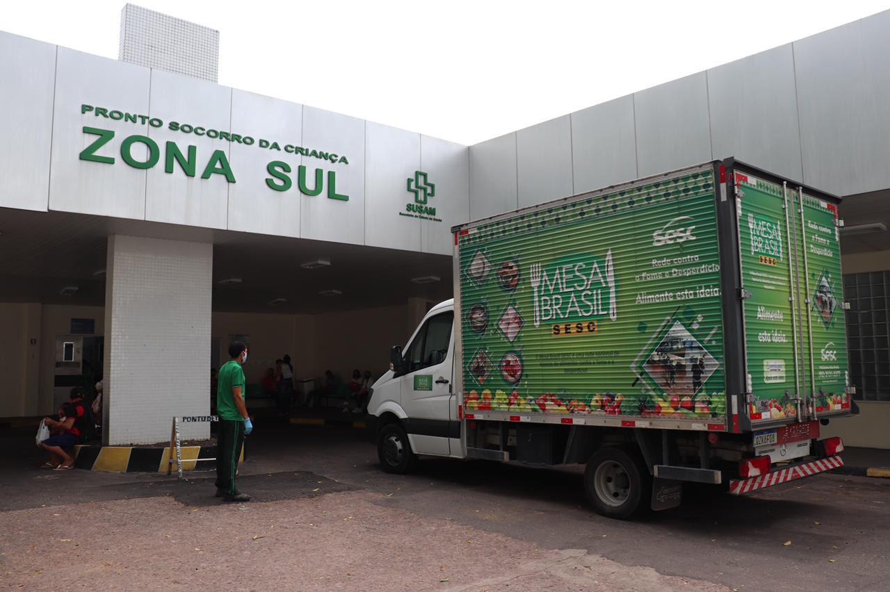 2,6 toneladas de alimentos serão distribuídos a famílias carentes em Manaus