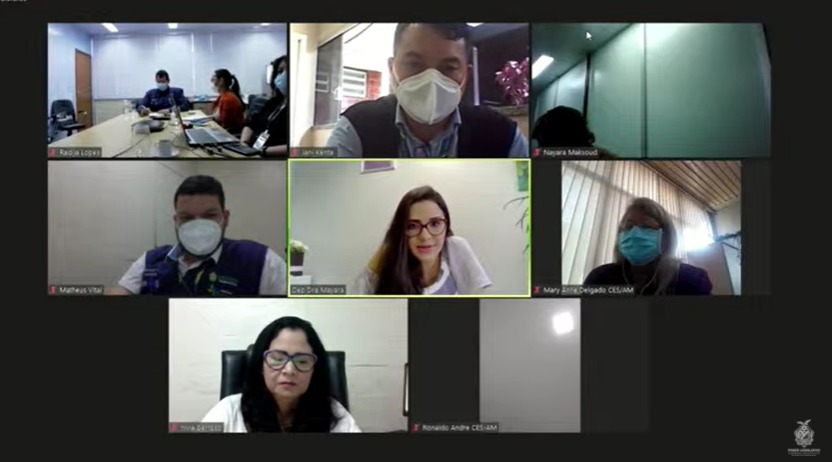 Secretaria de saúde apresenta relatório de gastos em audiência na Aleam