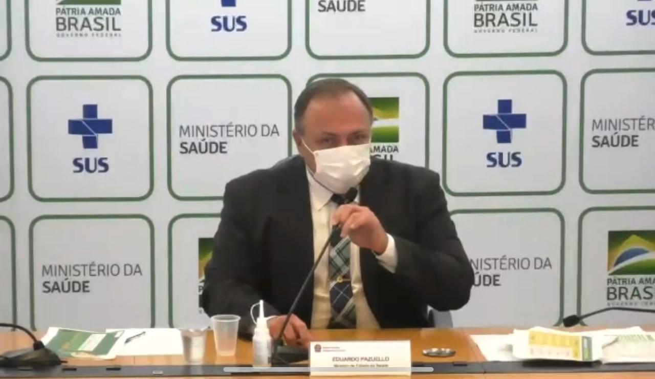 Pazuello confirma que Bolsonaro quer substituí-lo no Ministério da Saúde