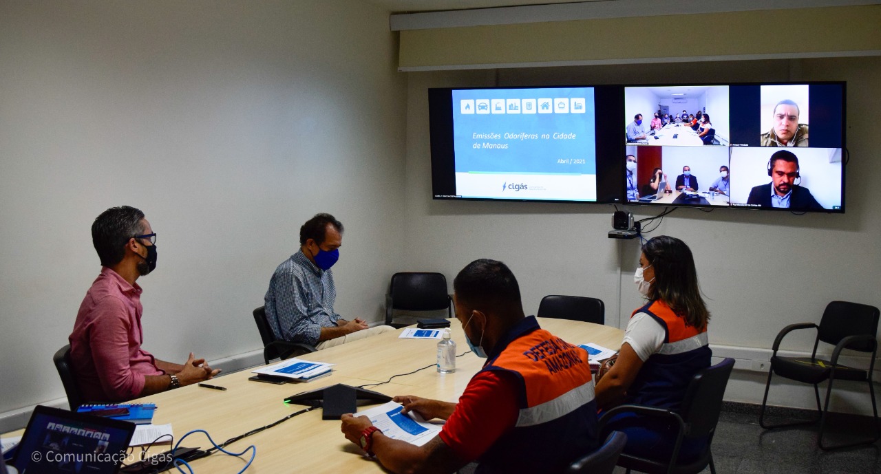 Cigás e órgãos se reúnem para solucionar ‘cheiro de gás’ sentido em Manaus