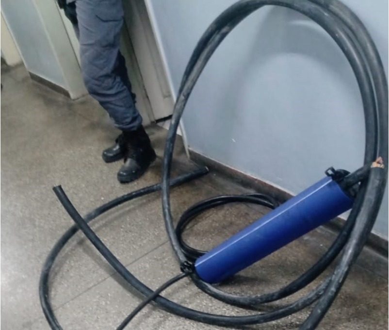 Homem é preso suspeito de roubar fios de cobre em Manaus