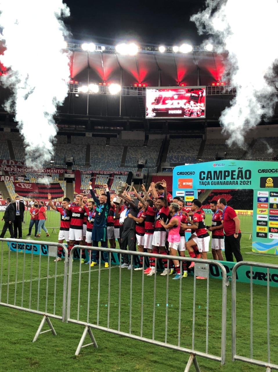 Flamengo derrota o Volta Redonda e conquista a Taça Guanabara