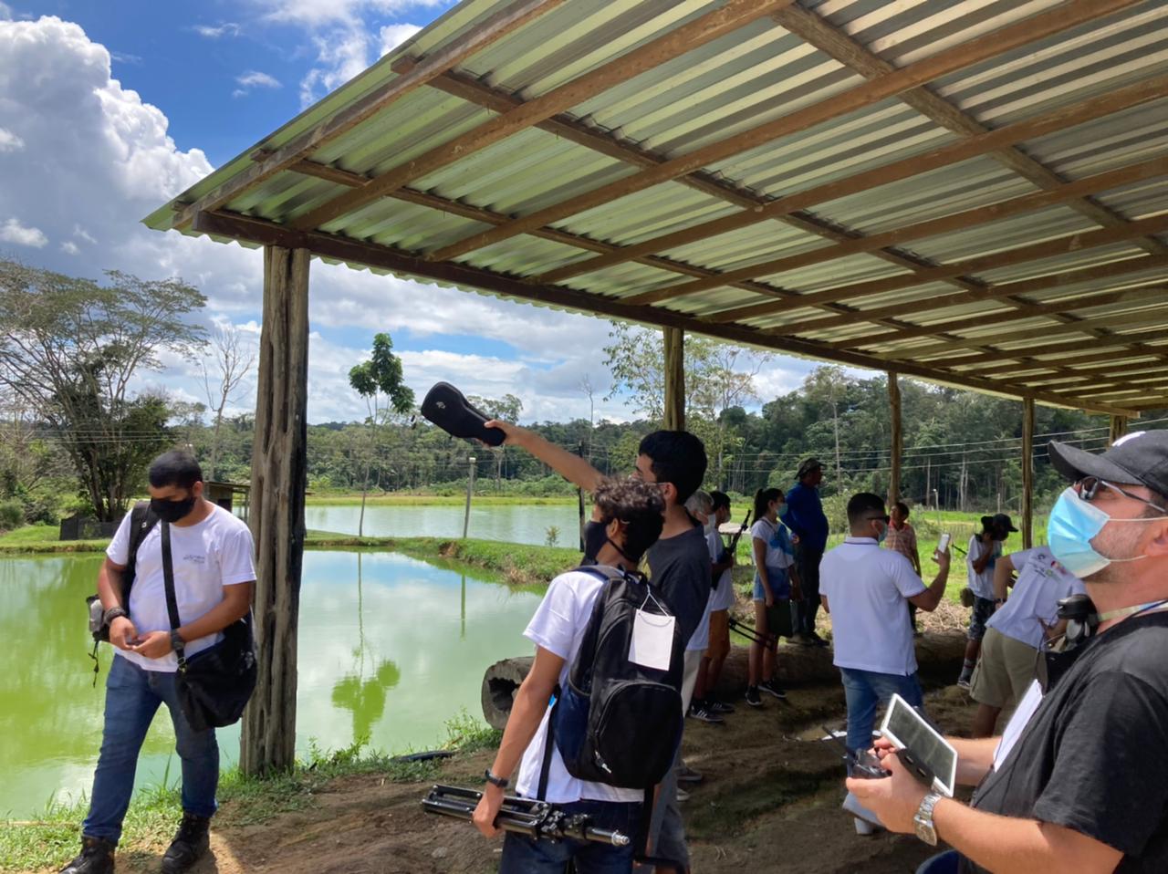 Projeto realiza oficinas de cinema em Presidente Figueiredo