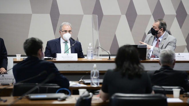 Omar diz que Queiroga foi 'decepção' e que será reconvocado na CPI da Covid