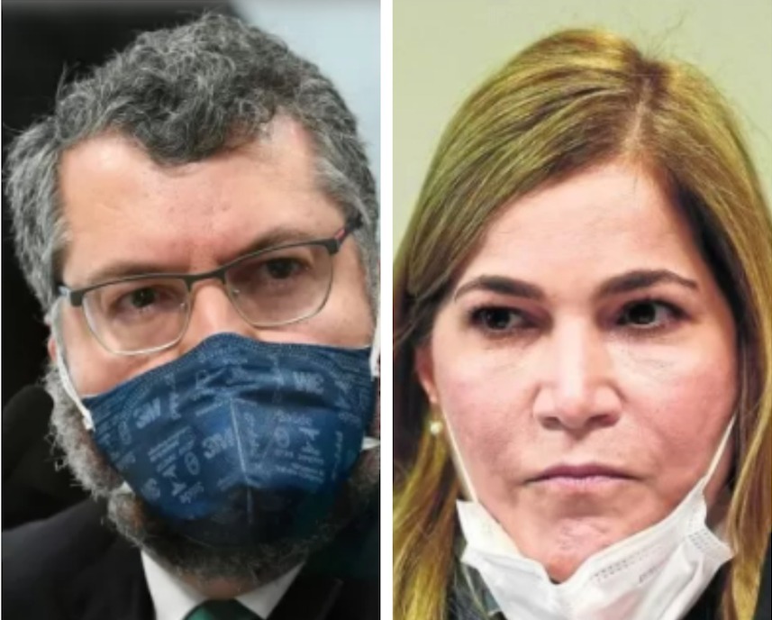 Ernesto Araújo e Mayra Pinheiro pedem ao STF suspensão de quebra de sigilo 