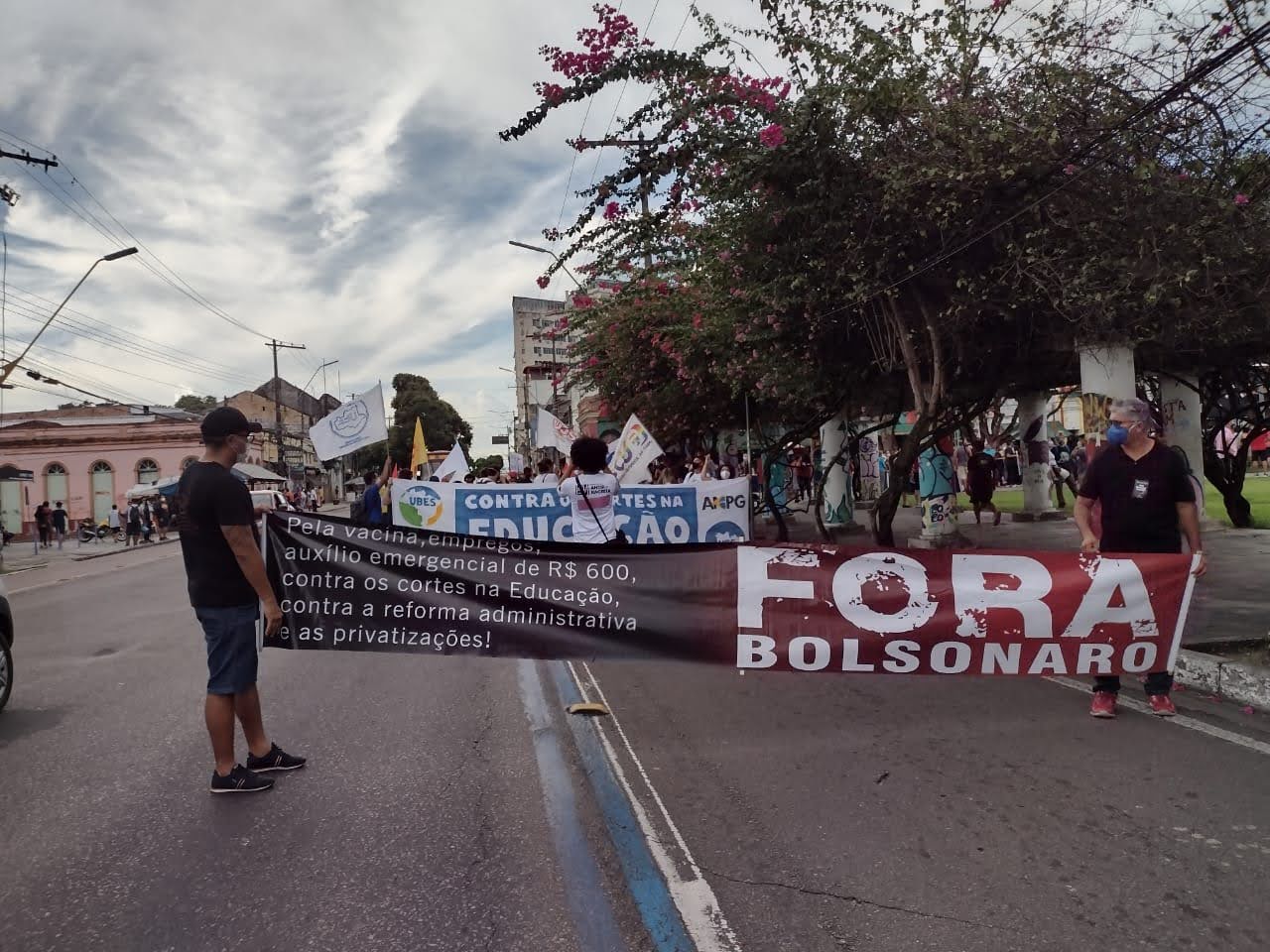 Novo protesto contra Bolsonaro em Manaus ocorre neste sábado