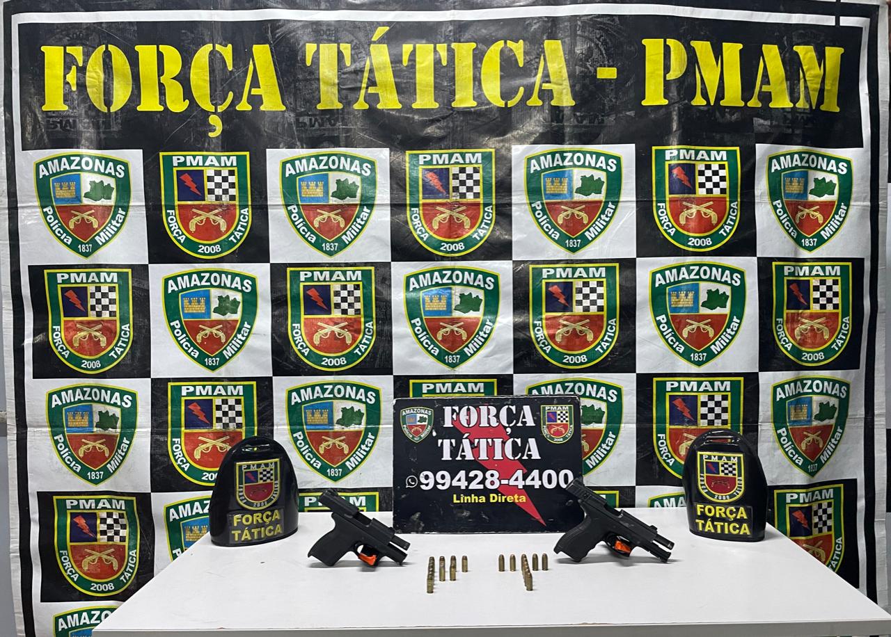 Dupla é baleada durante perseguição e confronto com policiais em Manaus