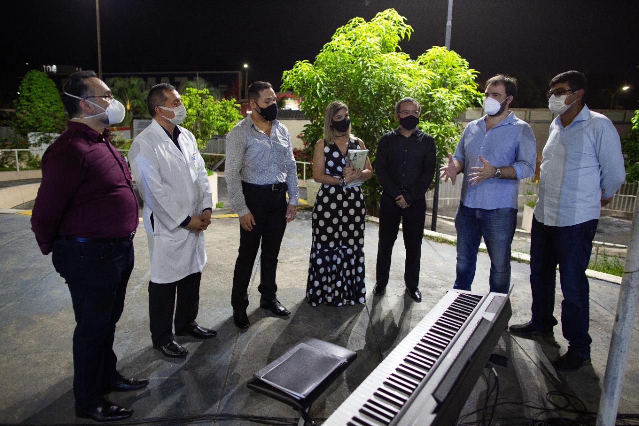 Coral do Amazonas faz apresentação para pacientes do Hospital João Lúcio