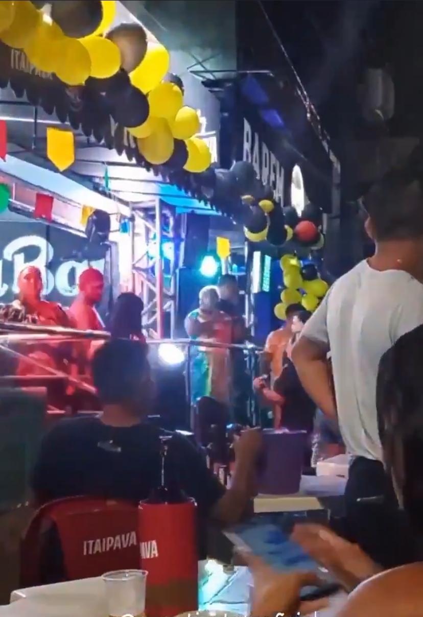 Patixa fala em festa que será candidata à Prefeitura de Manaus em 2024