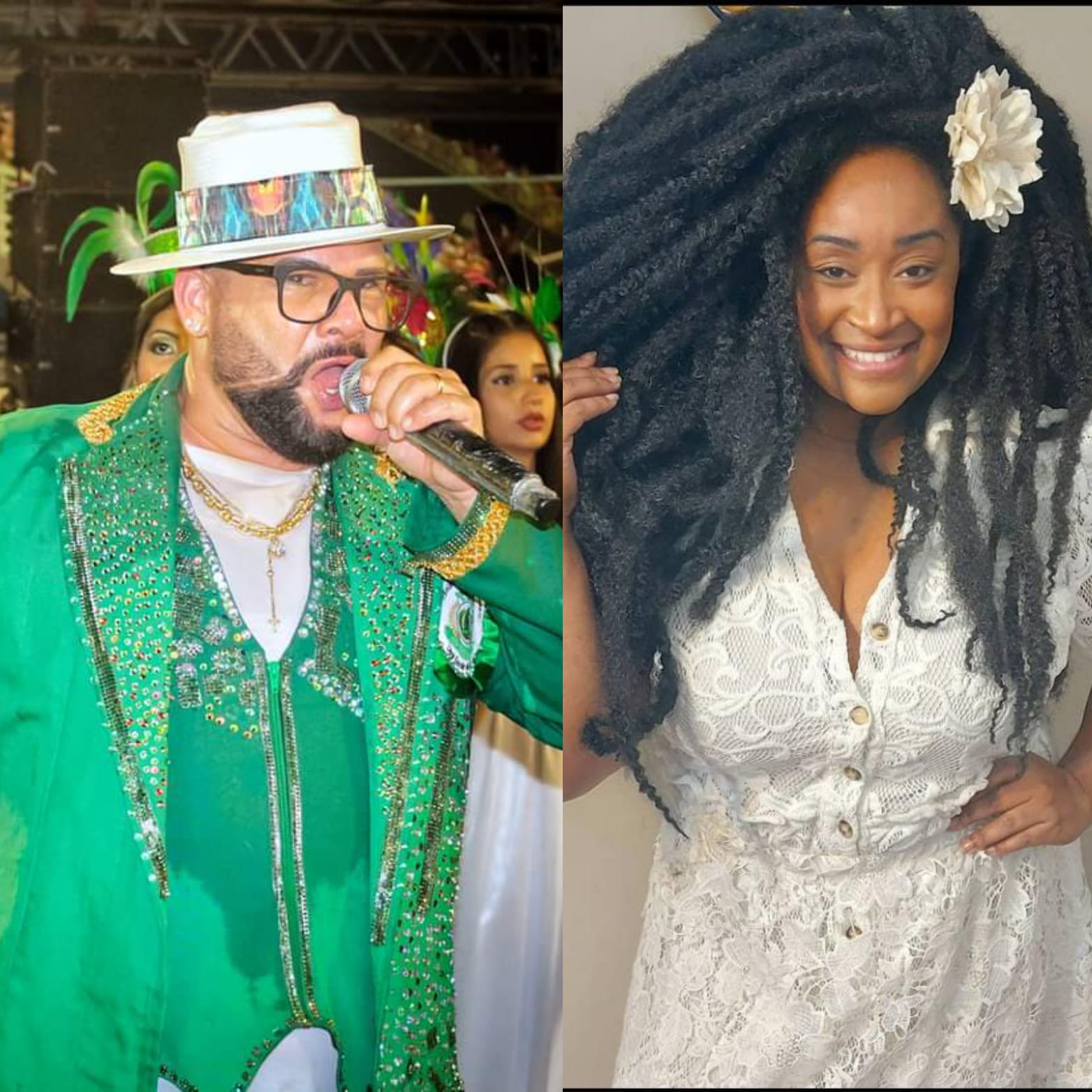 James Rios grava 'Samba 7' com paulistana Karina Sales