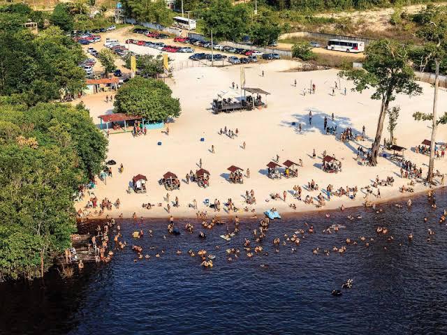 Amazonas tem sol e praia!
