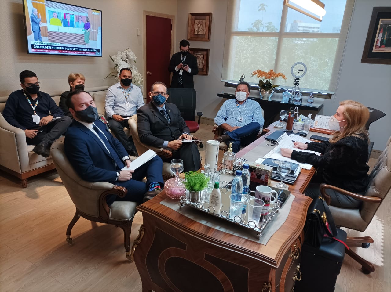 Reunião entre Prefeitura e TCE define contratação de estagiários em Manaus