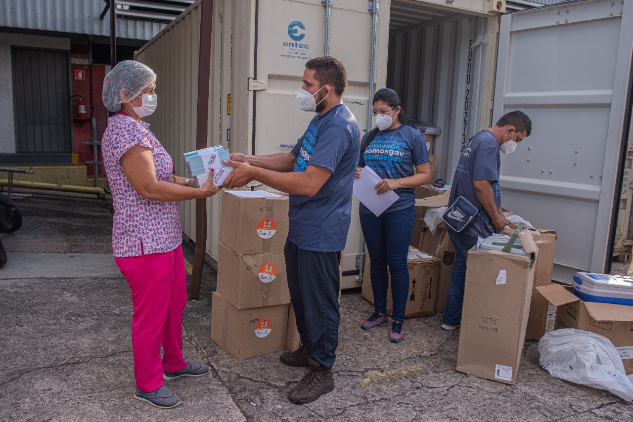 Ação inicia doações de equipamentos para vacinação no interior do Amazonas
