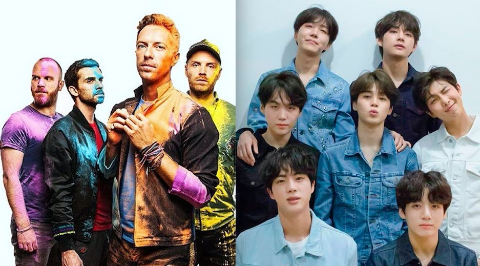 Coldplay anuncia parceria com BTS com nova música 'My Universe'
