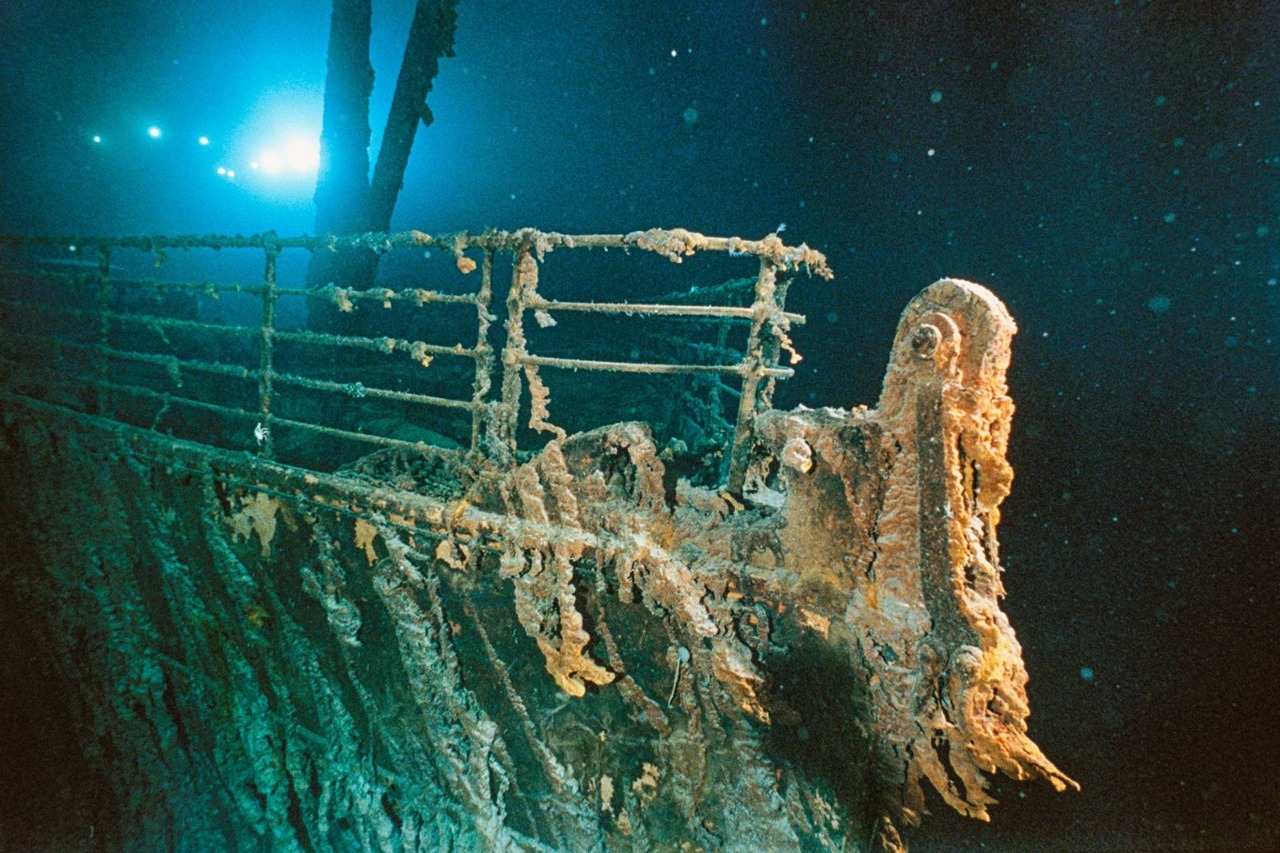 Mergulhadores identificam deterioração do Titanic no fundo do mar