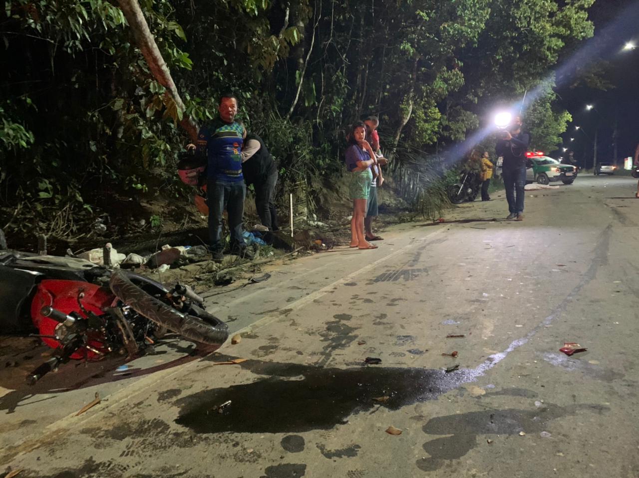 Criança está entre as vítimas em grave acidente em Manaus