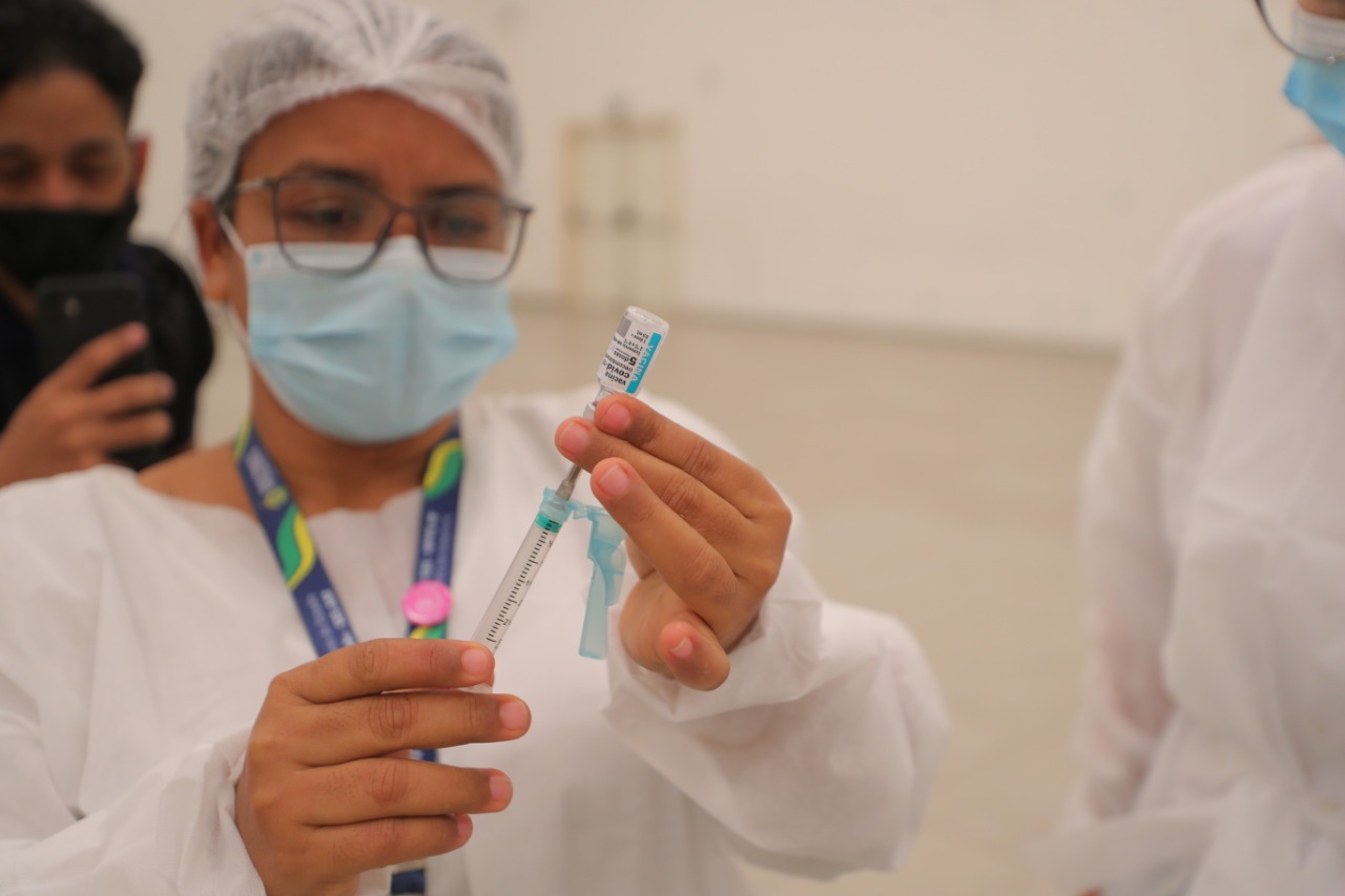 Amazonas tem quase 4,9 mil doses aplicadas de vacinas contra Covid-19