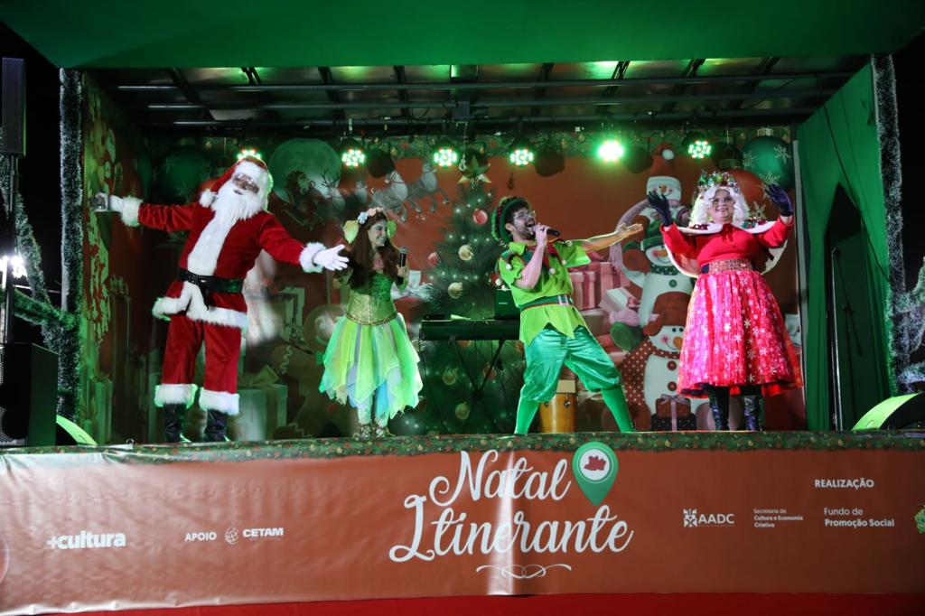 Confira a programação natalina para este fim de semana em Manaus