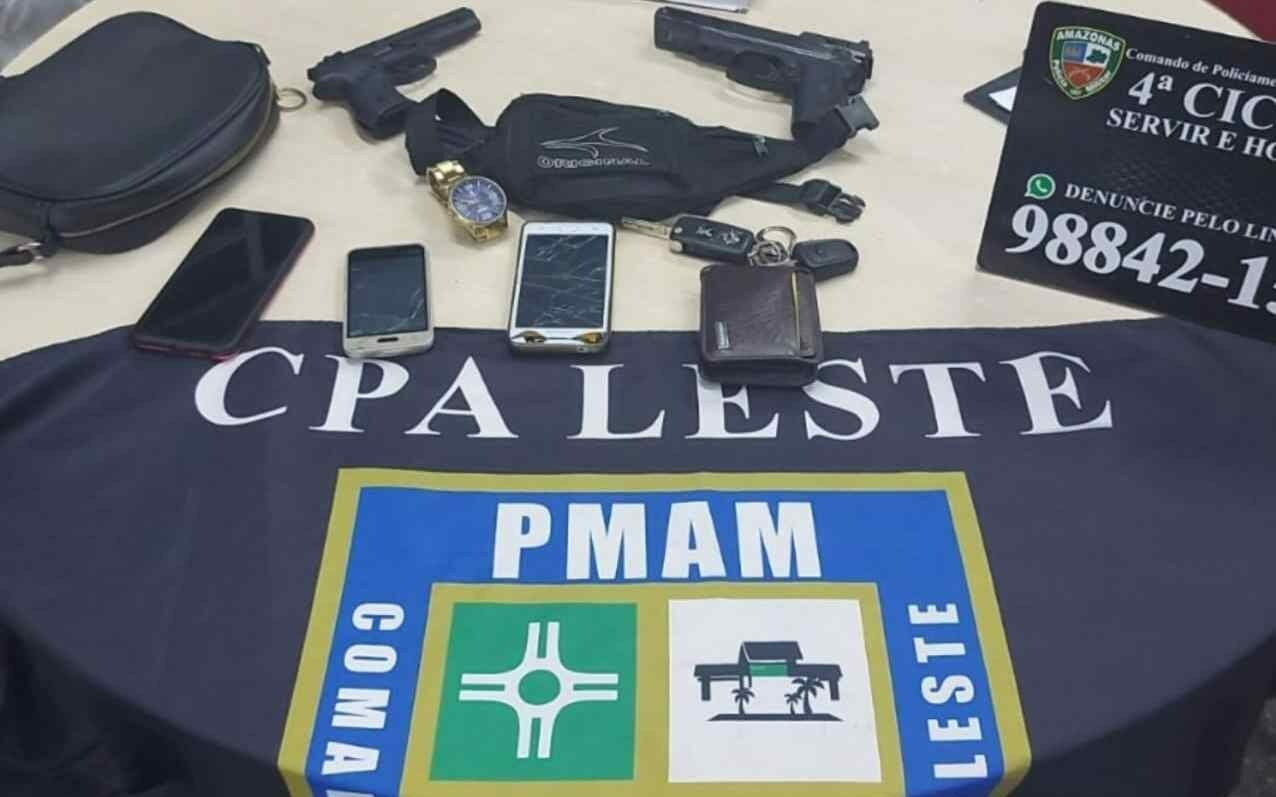 Cerca de 30 pessoas são presas com drogas e armas em três dias no Amazonas