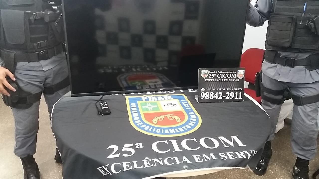 Homem é preso após anunciar TV roubada em site de vendas em Manaus