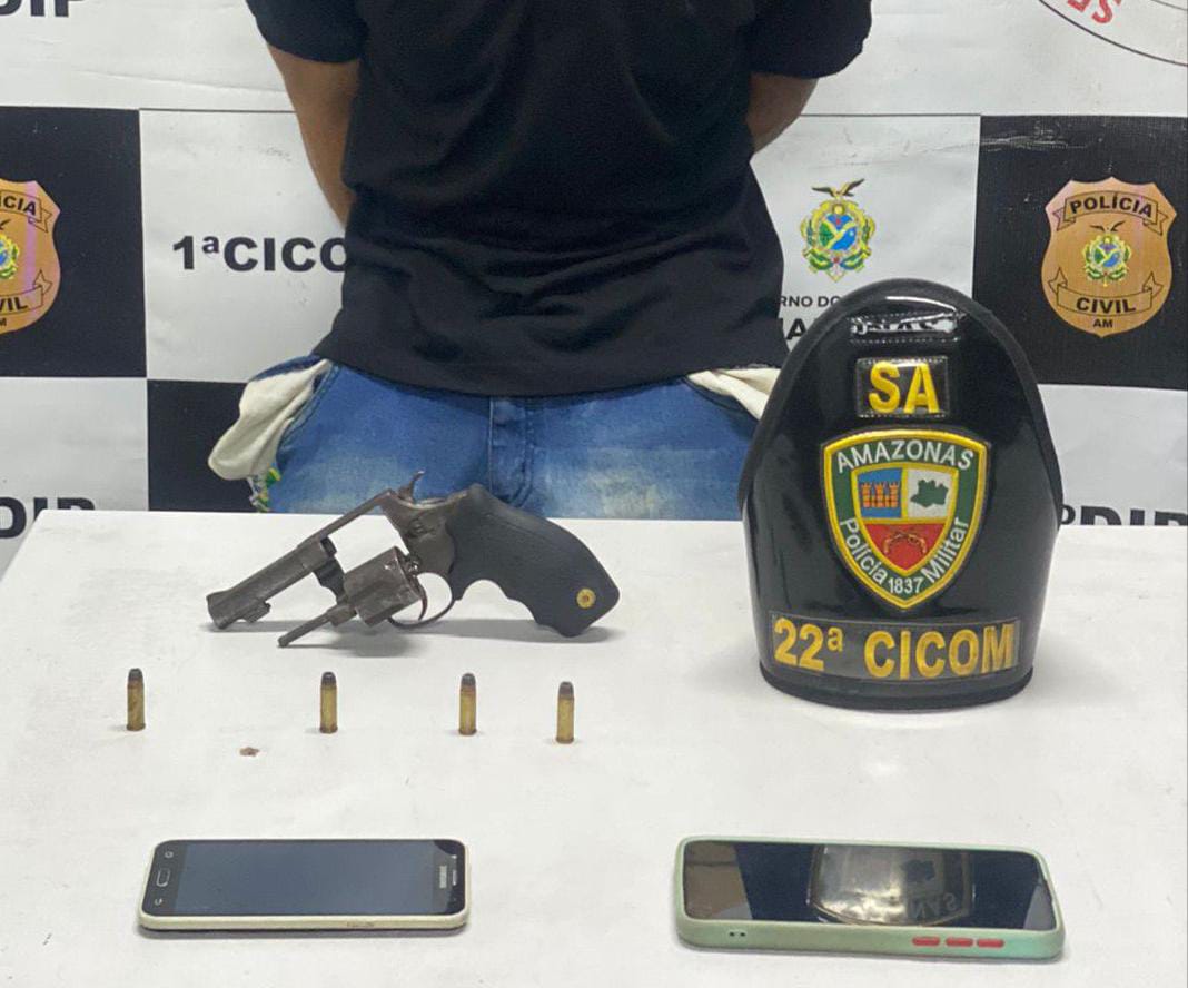 Detento que já responde por latrocínio é preso por assalto em Manaus