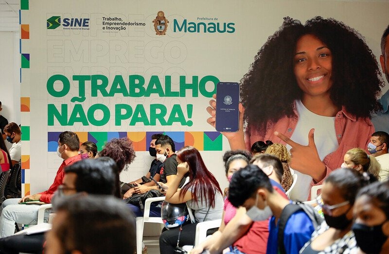 Sine Manaus oferta 187 vagas de emprego nesta sexta