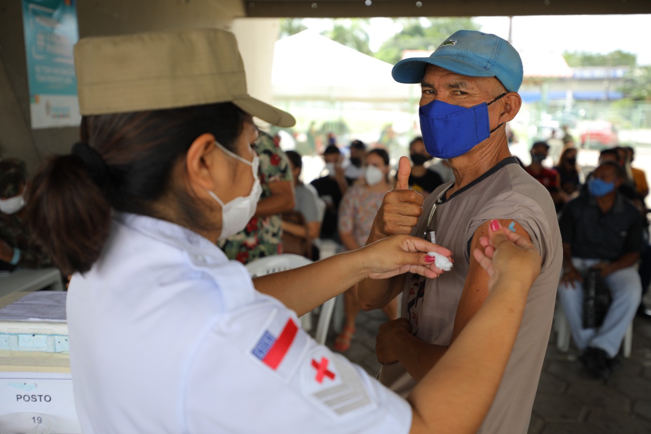 Amazonas já aplicou 5,8 milhões de vacinas contra Covid até esta segunda