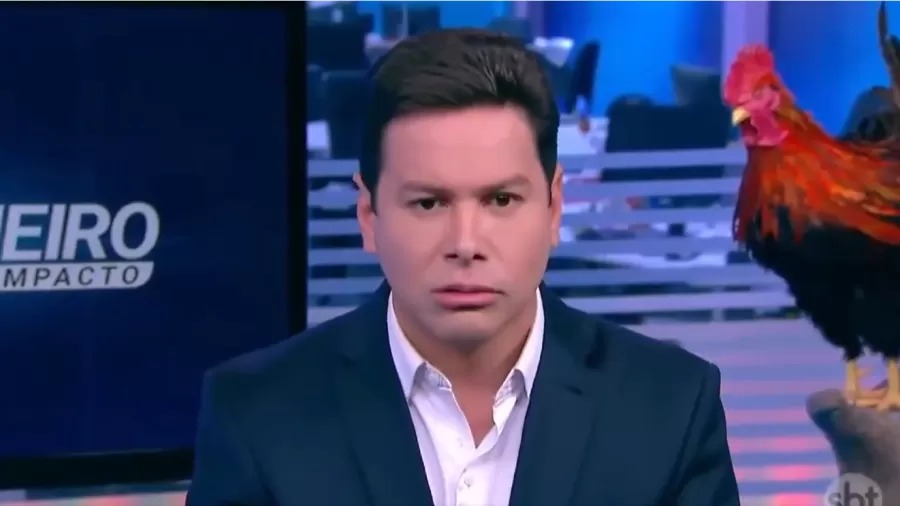 Apresentador passa mal e é substituído às pressas em jornal do SBT